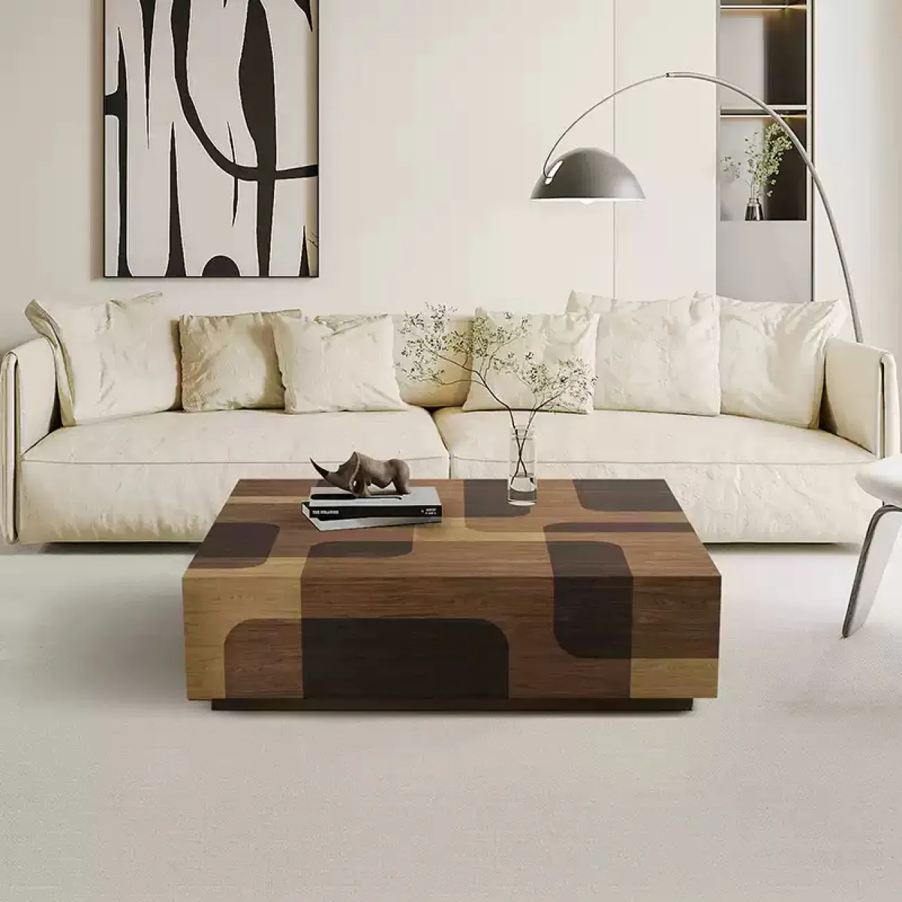 Роскошный журнальный стол Minicum из дерева JS39615-32