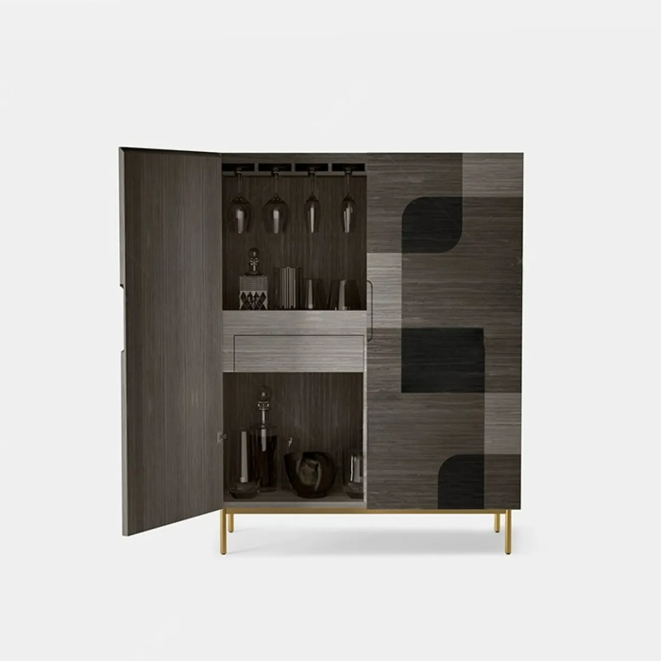 Роскошный сервант Minicum из дерева SV39616-32