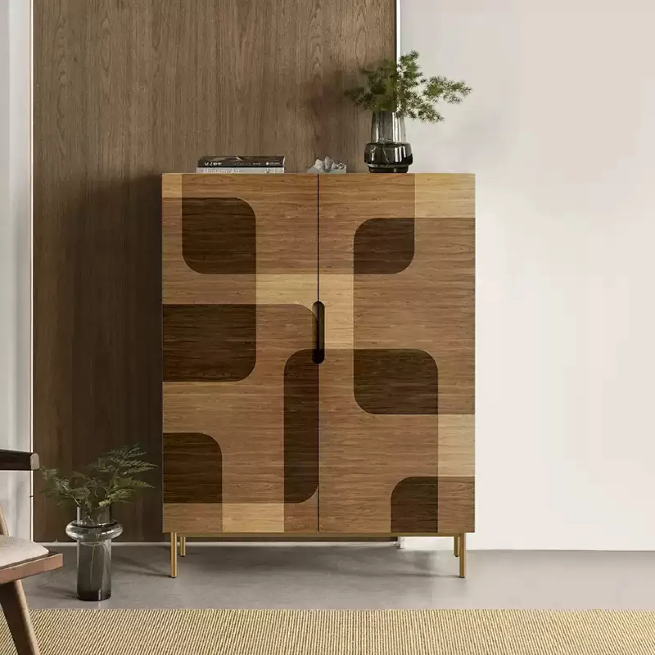 Роскошный сервант Minicum из дерева SV39616-32