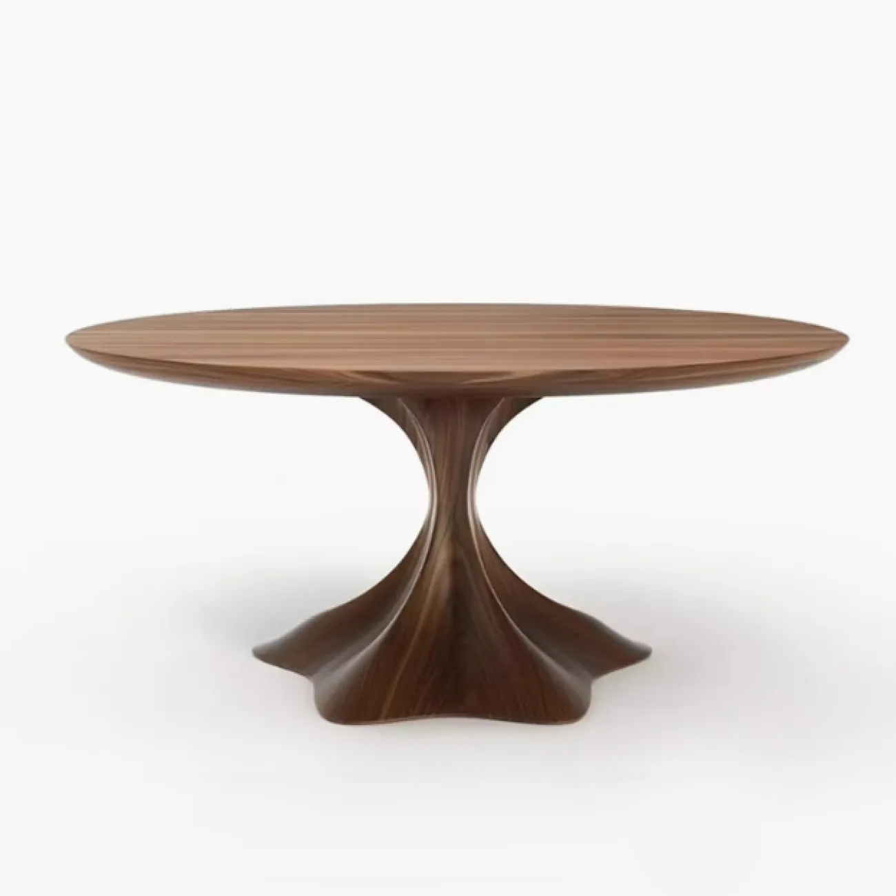 Роскошный обеденный стол Minicum ручной работы из африканского ореха OS39621-32