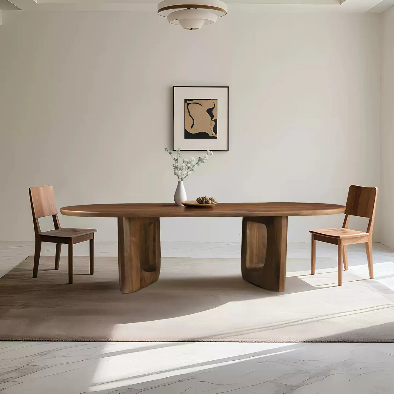 Роскошный обеденный стол Minicum из грецкого ореха OS39622-32