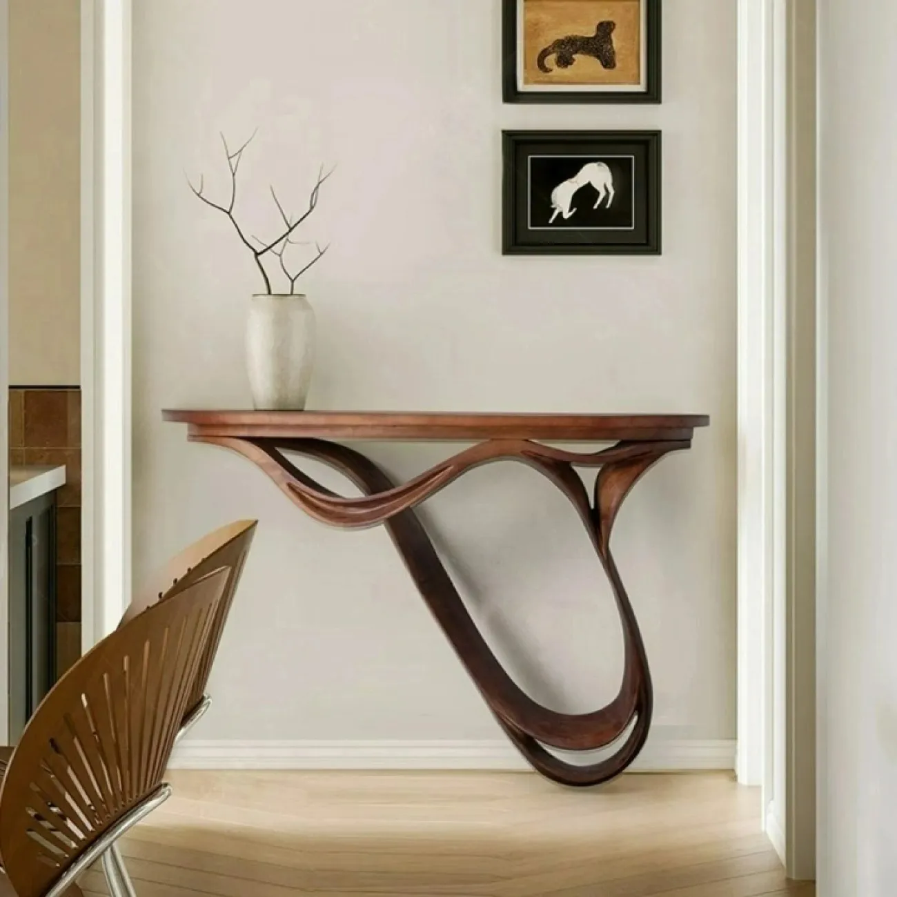 Изящный приставной столик Minicum из тополя PS39624-32 Изящный приставной столик Minicum из тополя PS39624-32