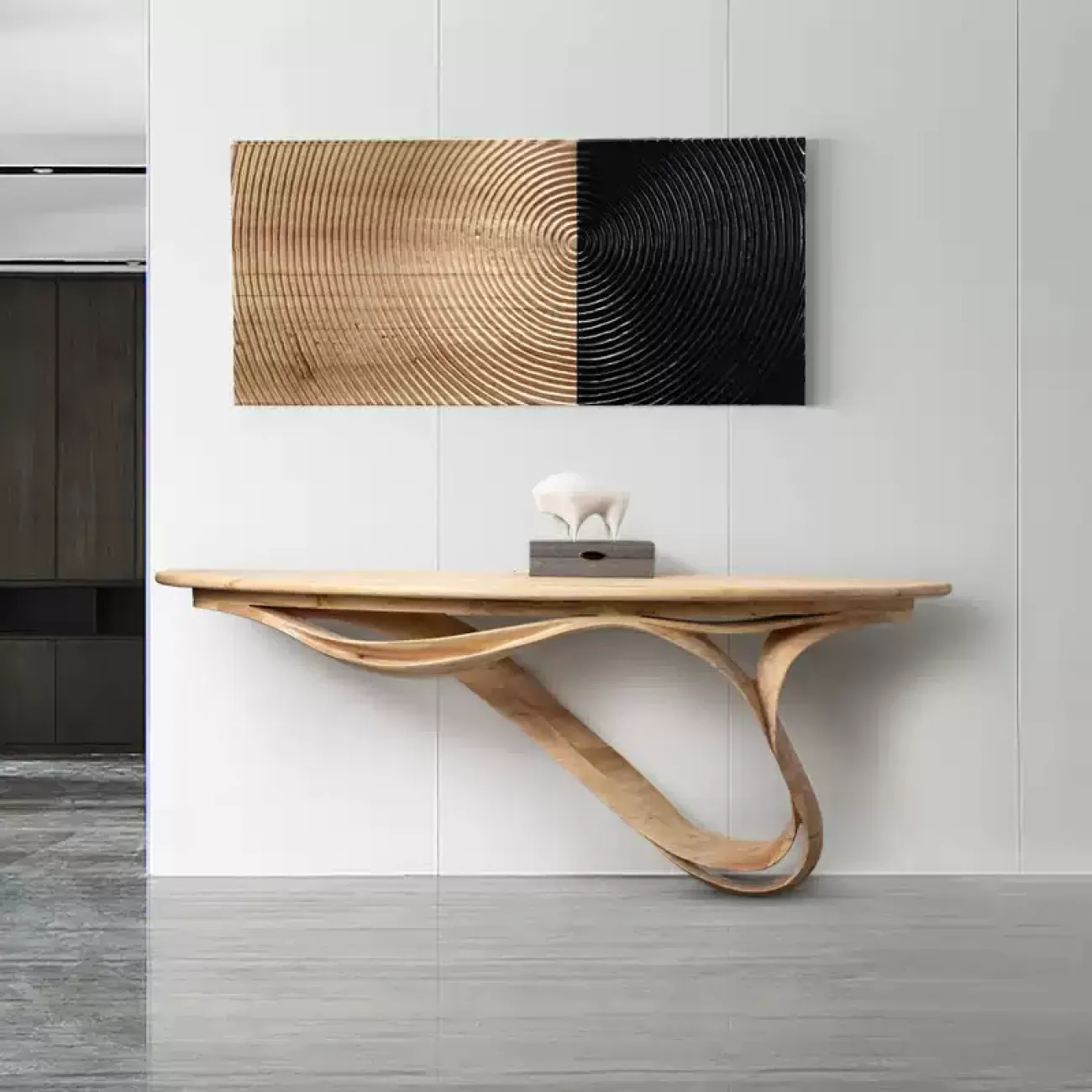 Изящный приставной столик Minicum из тополя PS39624-32 Изящный приставной столик Minicum из тополя PS39624-32