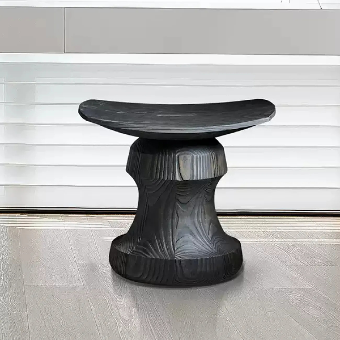 Резной табурет Minicum ручной работы дерева TB39625-32