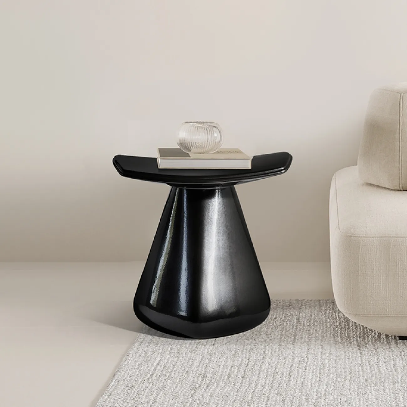 Стильный табурет Minicum ручной работы из дерева TB39626-32