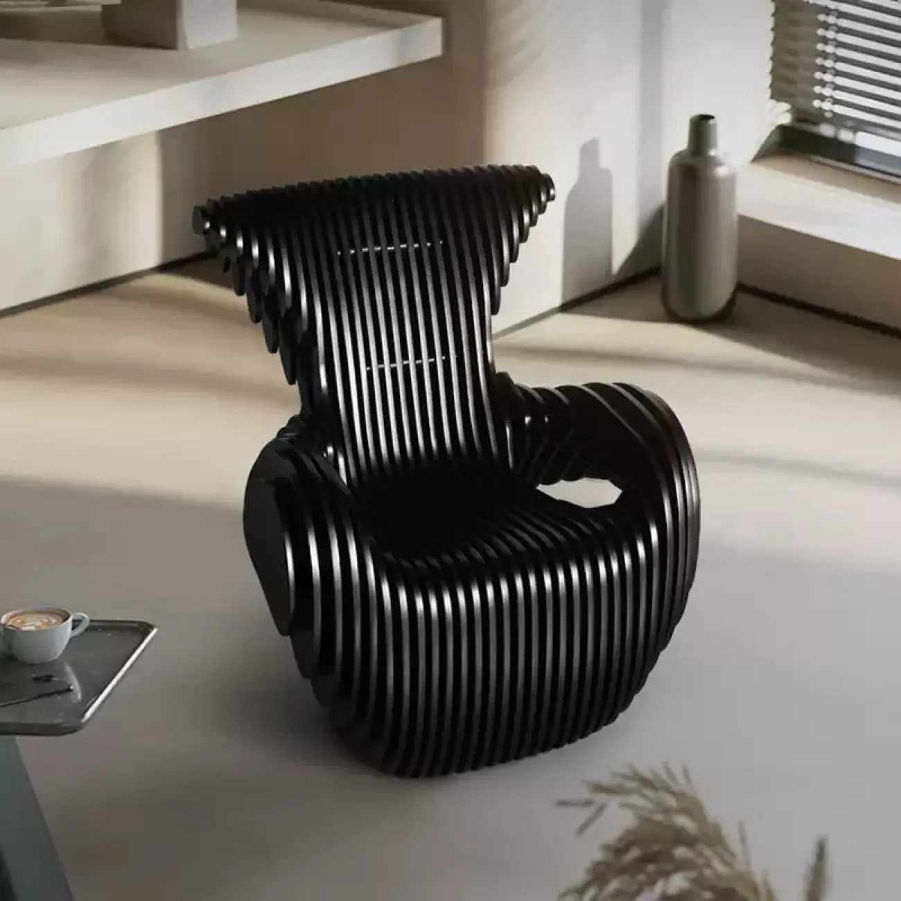 Дизайнерское кресло Minicum из дерева KR39627-32 Дизайнерское кресло Minicum из дерева KR39627-32