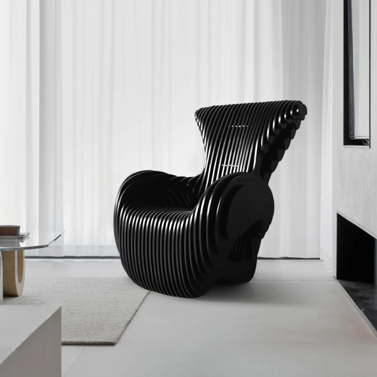 Дизайнерское кресло Minicum из дерева KR39627-32 Дизайнерское кресло Minicum из дерева KR39627-32