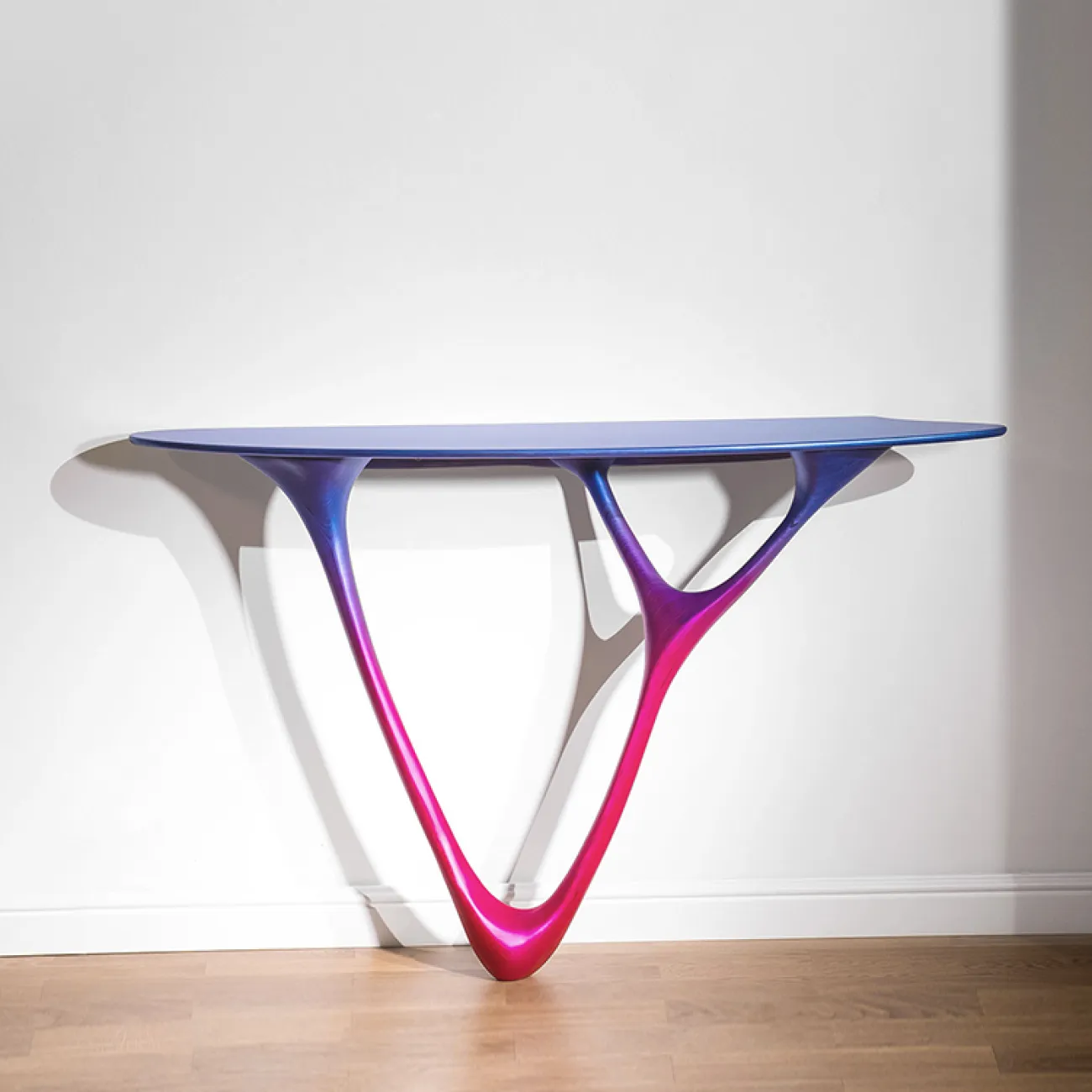 Яркий приставной столик Minicum из берёзы PS39629-32