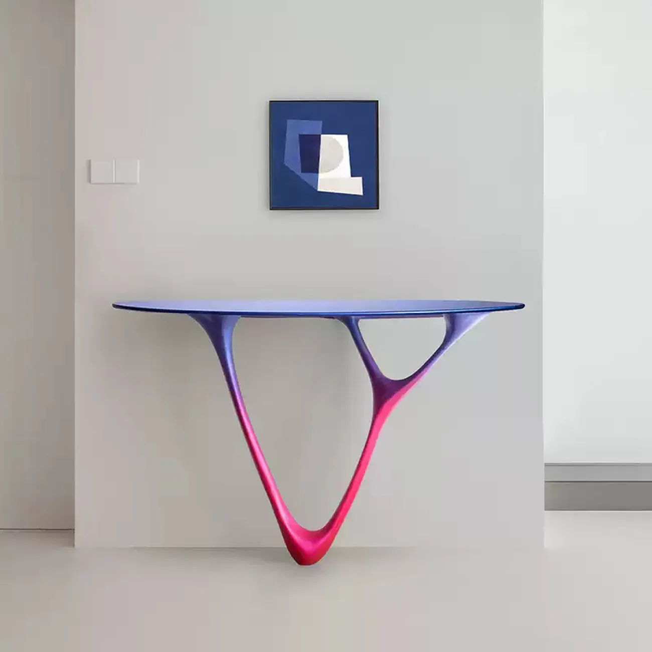 Яркий приставной столик Minicum из берёзы PS39629-32