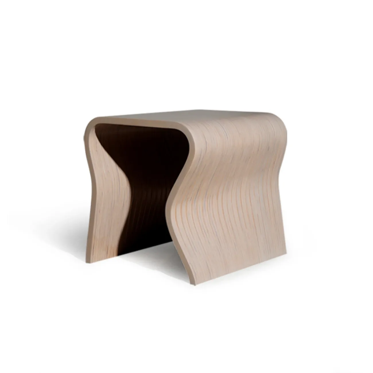 Лаконичный табурет Minicum ручной работы из берёзы TB39632-32
