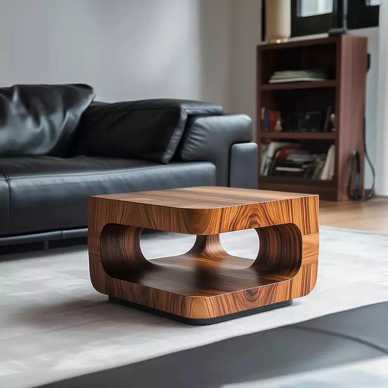 Роскошный журнальный столик Minicum из дерева JS39634-32 Роскошный журнальный столик Minicum из дерева JS39634-32