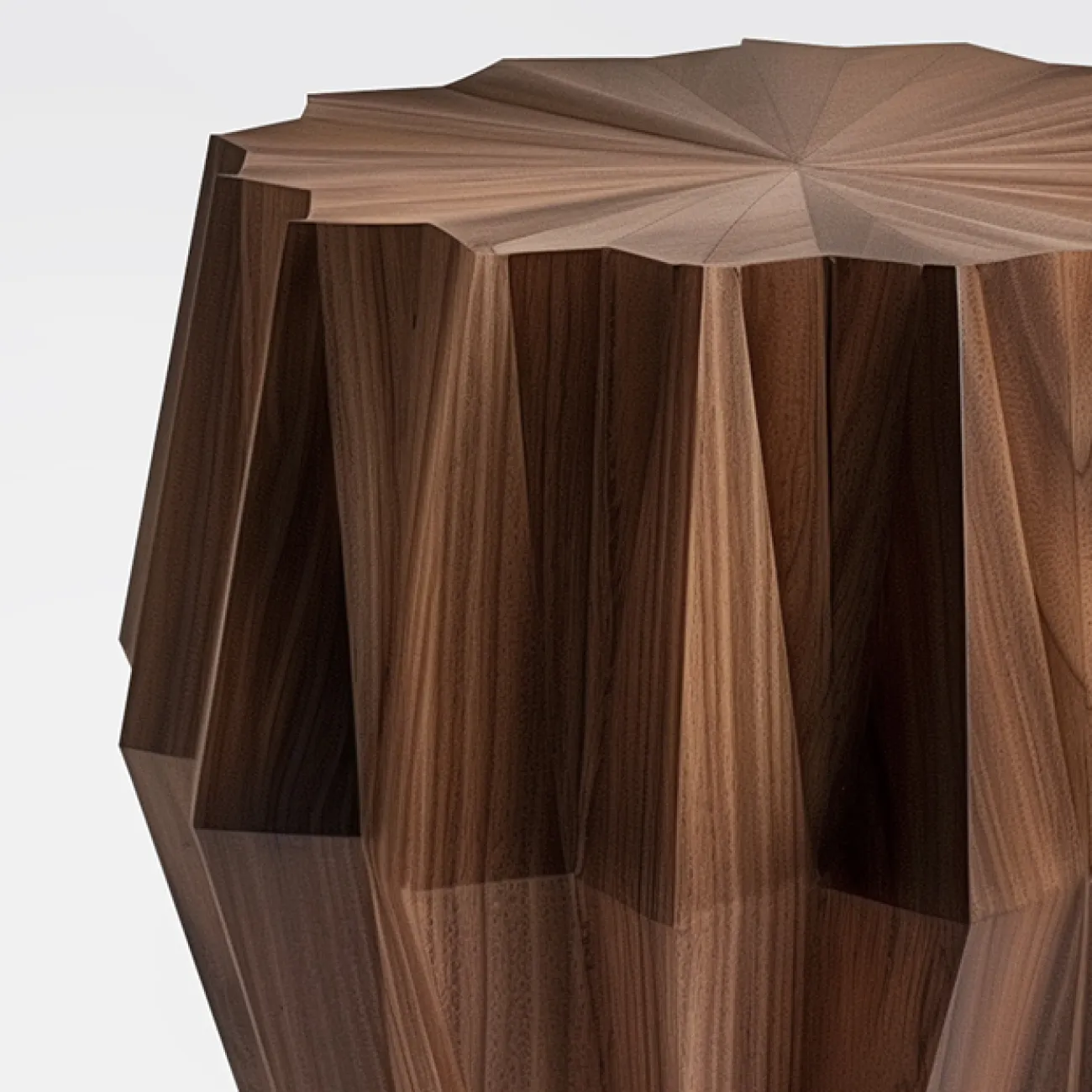 Многогранный журнальный столик Minicum из дерева jS39636-32