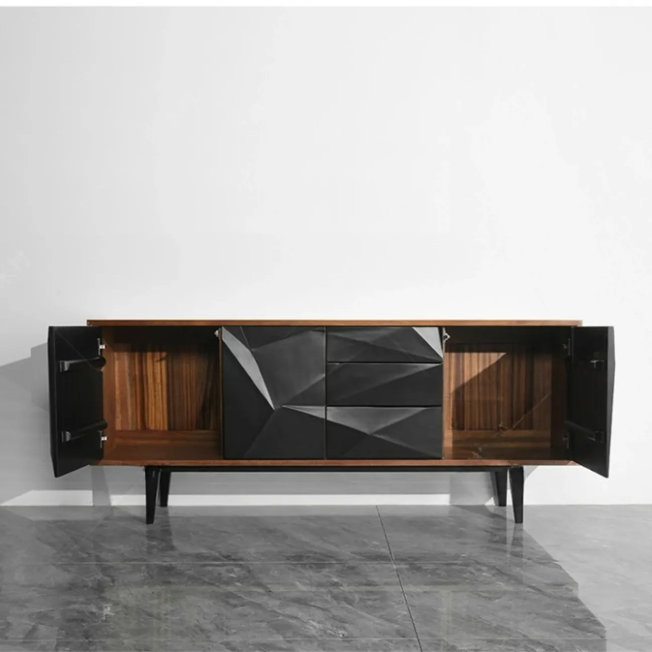 Роскошный резной комод Minicum ручной работы из дерева KD39643-32