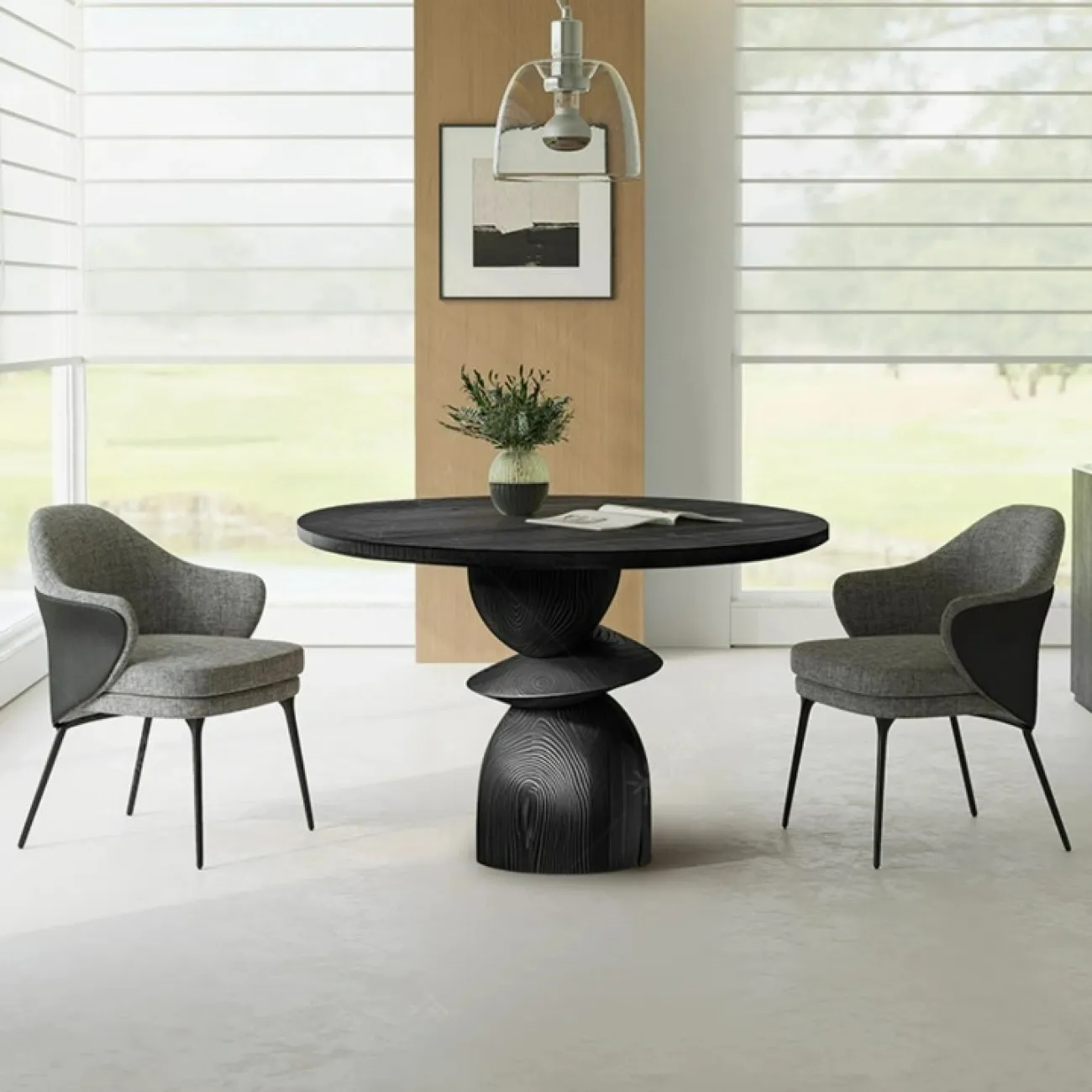 Роскошный обеденный стол Minicum ручной работы из дерева OS39644-32