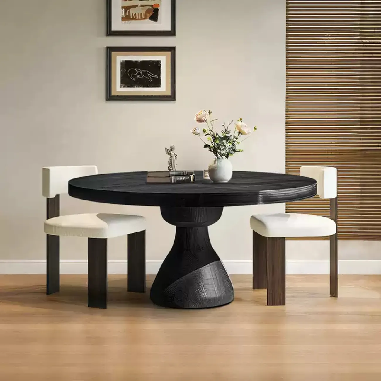 Роскошный обеденный стол Minicum ручной работы из дерева OS39647-32