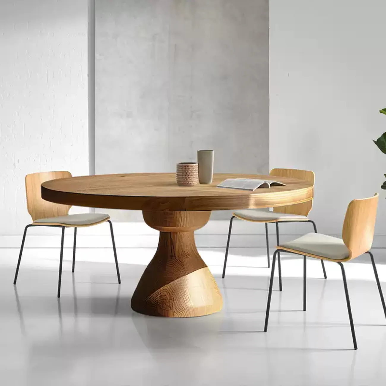 Роскошный обеденный стол Minicum ручной работы из дерева OS39647-32