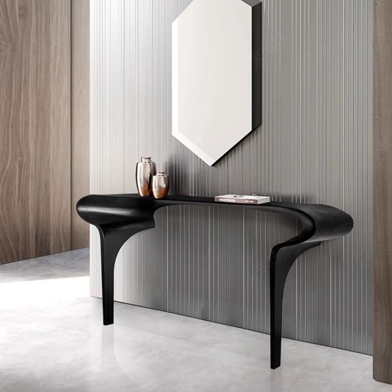 Изящный приставной столик Minicum из дерева PS39649-32