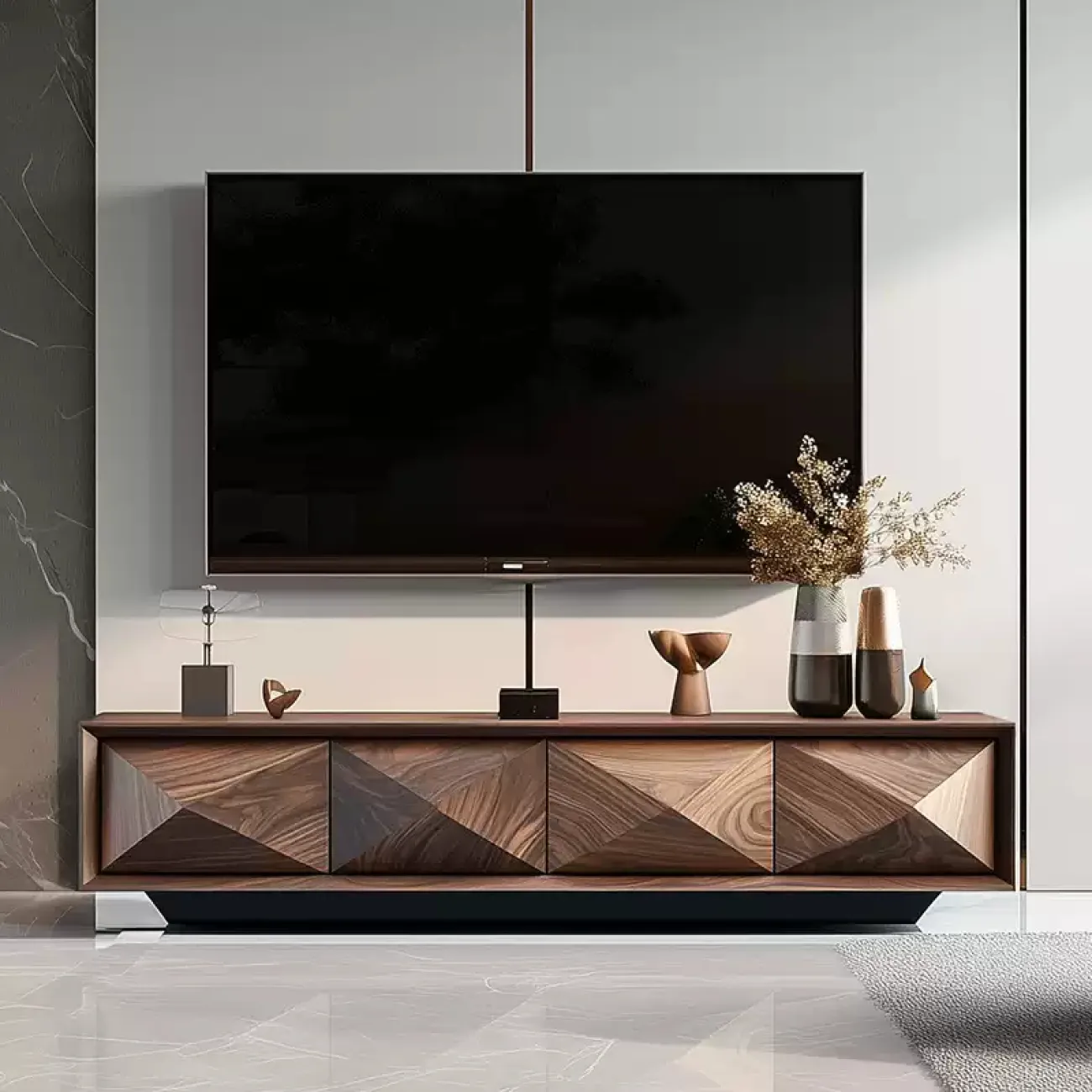 Оригинальная тумба под телевизор Minicum из дерева TB39652-32