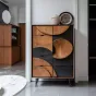 Роскошный шкаф Minicum из дерева SH39653-32