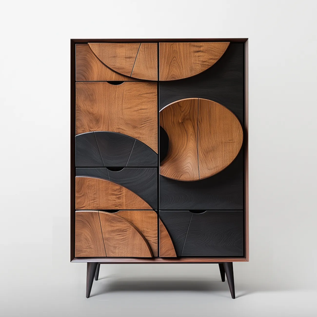 Роскошный шкаф Minicum из дерева SH39653-32