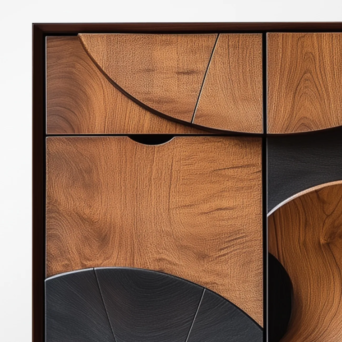 Роскошный шкаф Minicum из дерева SH39653-32