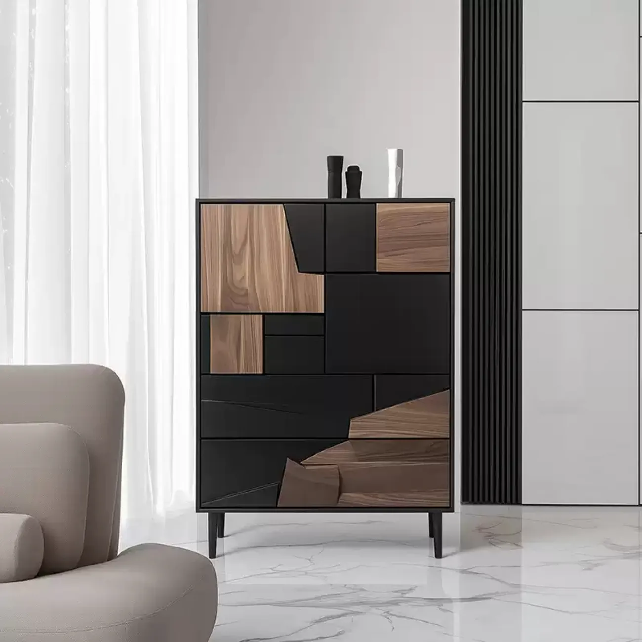 Оригинальный шкаф Minicum из дерева SH39656-32 Оригинальный шкаф Minicum из дерева SH39656-32