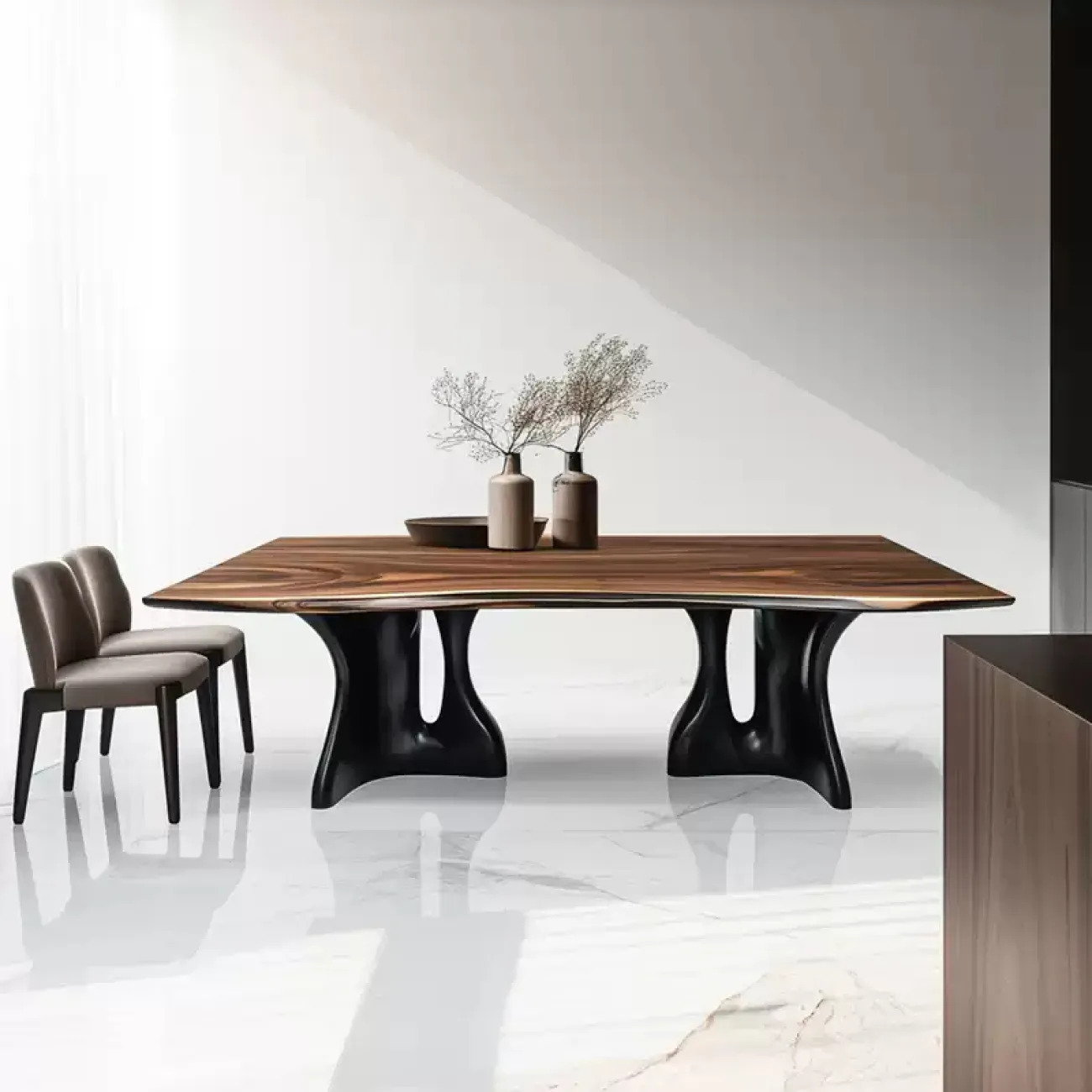 Роскошный обеденный стол Minicum ручной работы из дерева OS39657-32