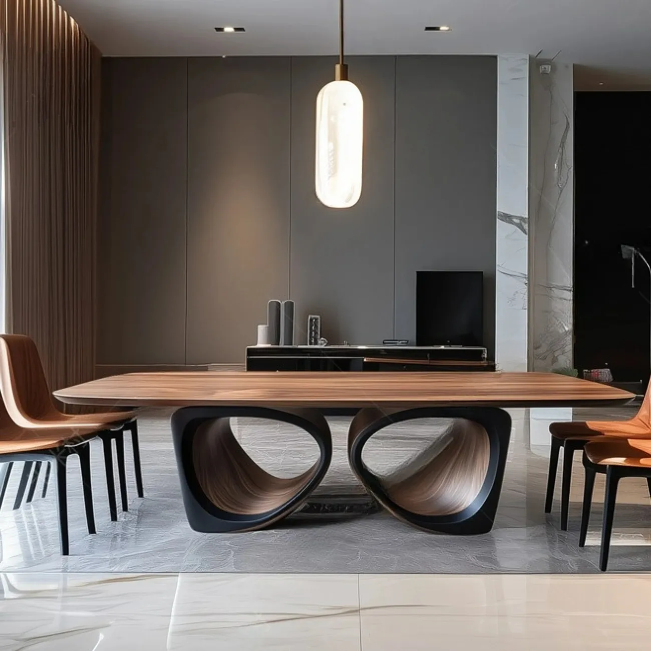 Роскошный обеденный стол Minicum ручной работы из дерева OS39663-32 Роскошный обеденный стол Minicum ручной работы из дерева OS39663-32