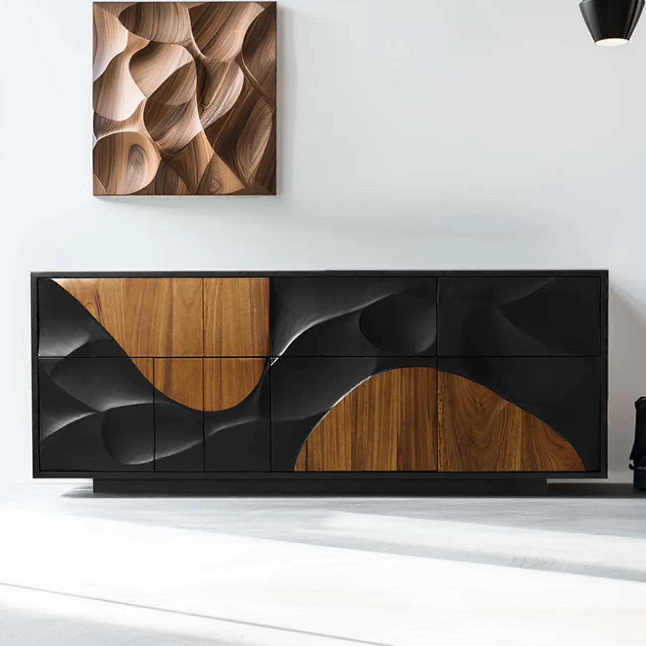 Роскошный резной комод Minicum ручной работы из дерева KD39665-32