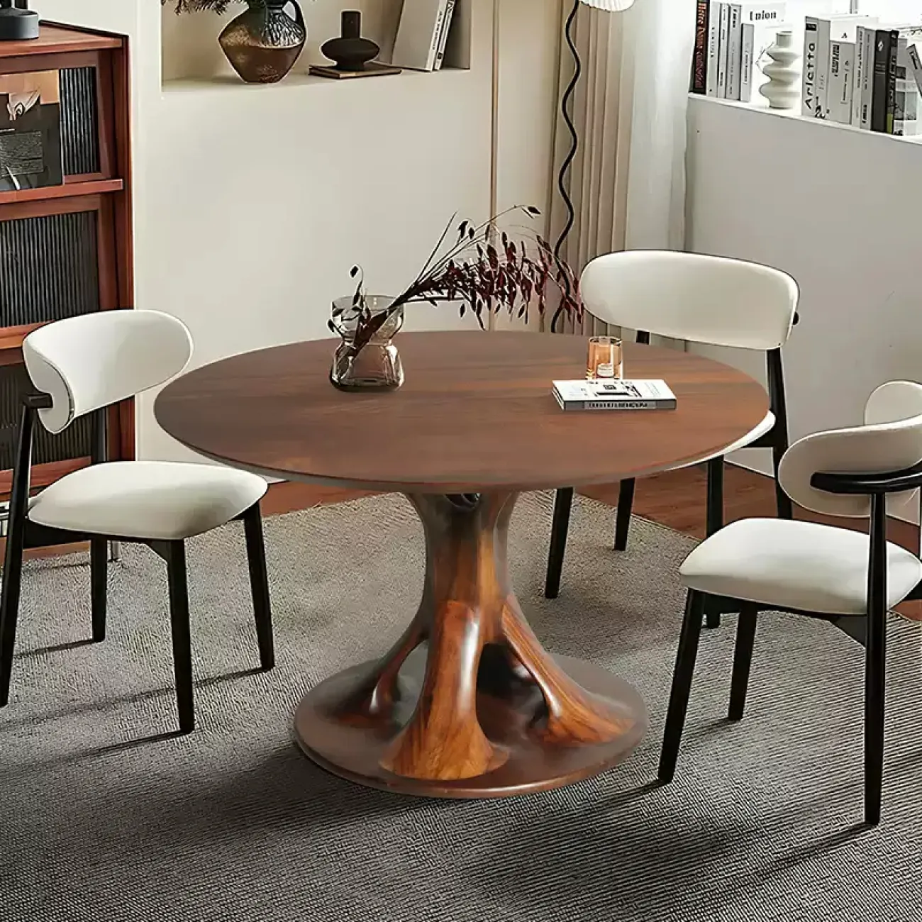 Роскошный обеденный стол Minicum ручной работы из дерева OS39667-32