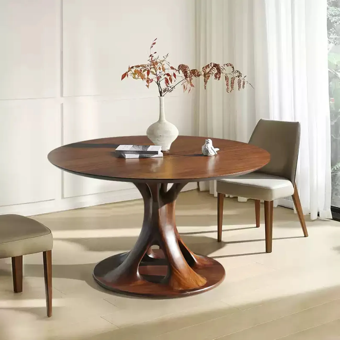 Роскошный обеденный стол Minicum ручной работы из дерева OS39667-32