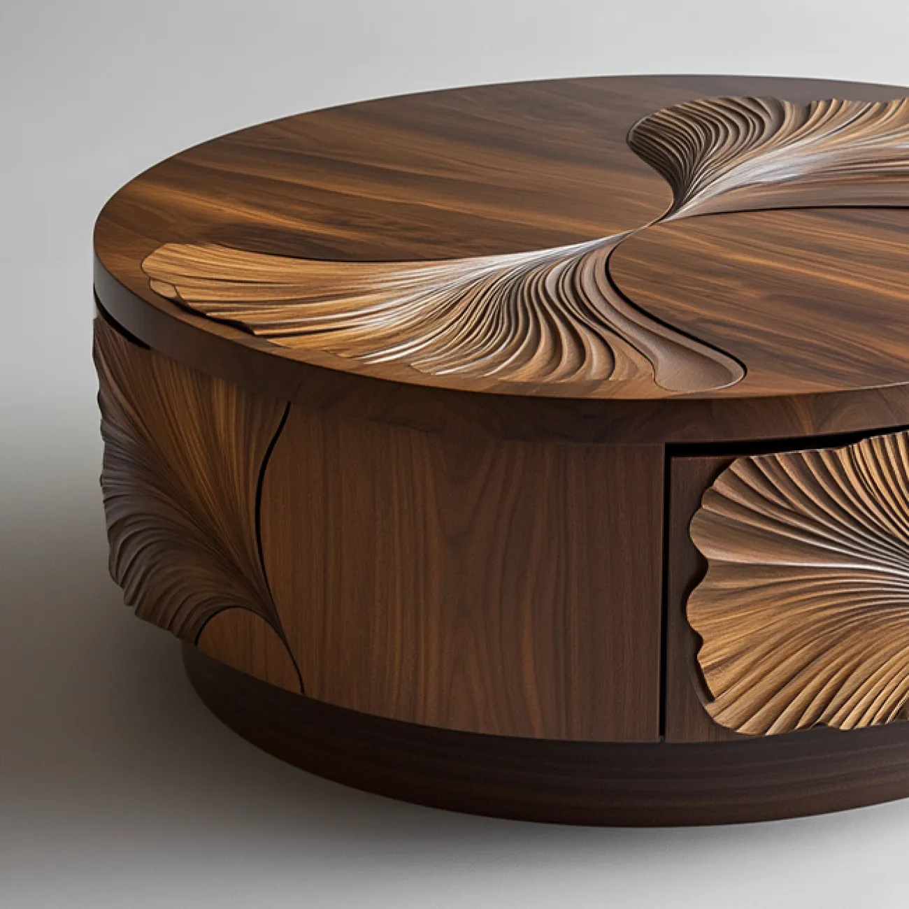 Роскошный журнальный столик Minicum из дерева JS39671-32 Роскошный журнальный столик Minicum из дерева JS39671-32