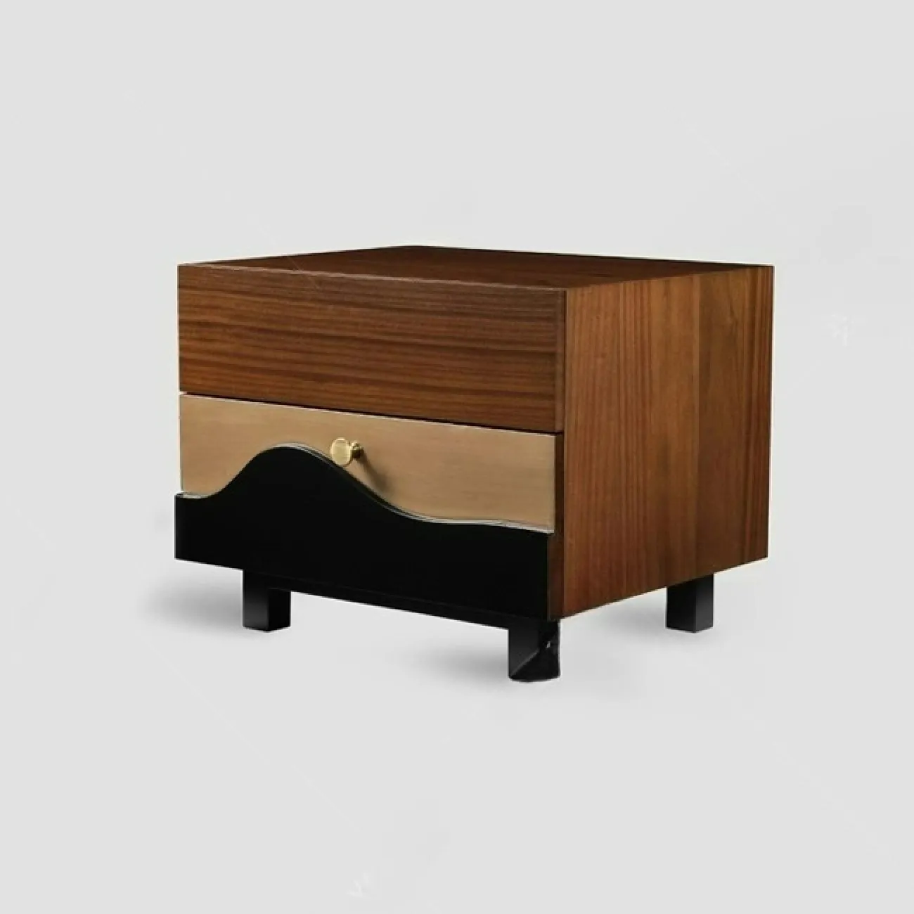 Красивая прикроватная тумба Minicum из дерева грецкого ореха PT39672-32 Красивая прикроватная тумба Minicum из дерева грецкого ореха PT39672-32