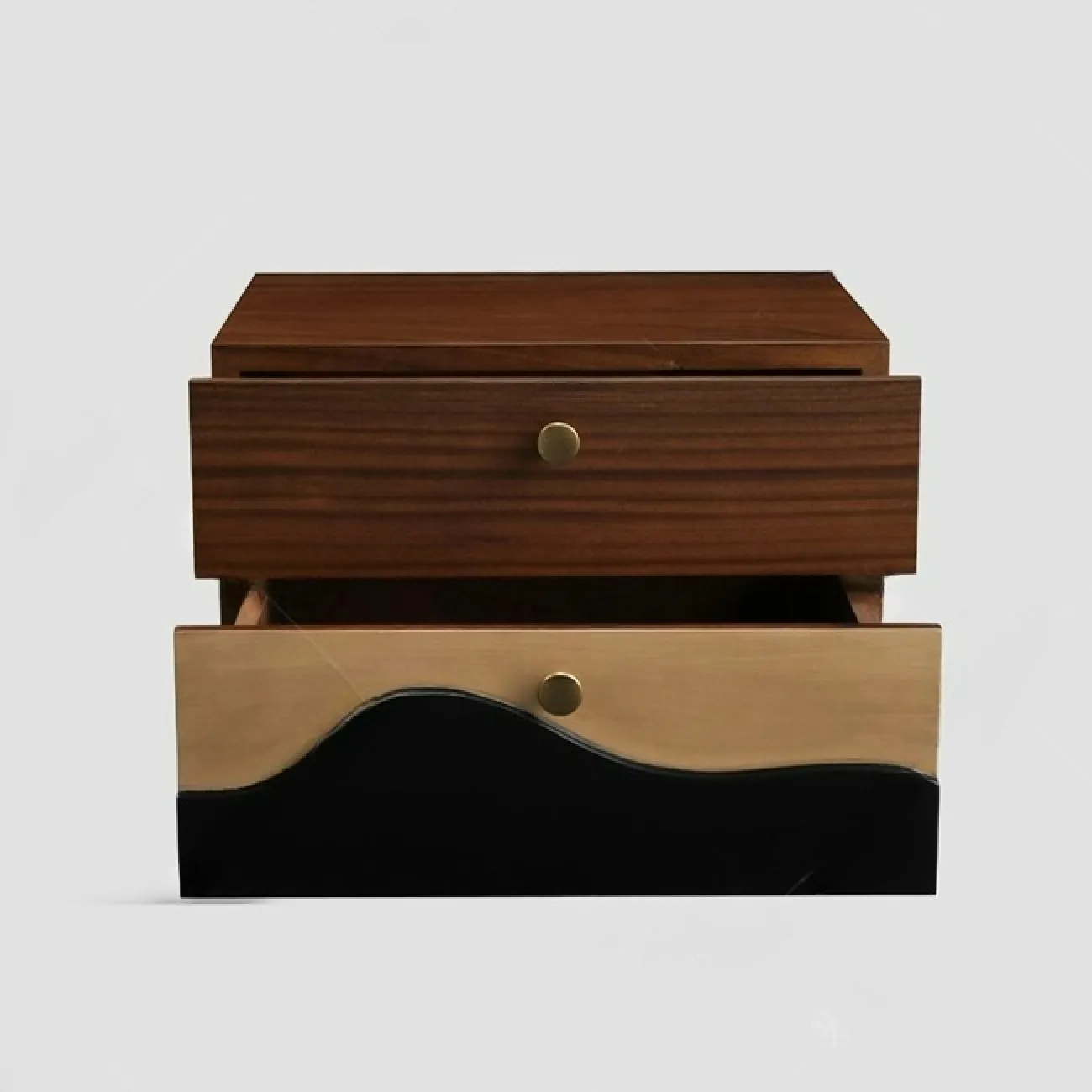 Красивая прикроватная тумба Minicum из дерева грецкого ореха PT39672-32 Красивая прикроватная тумба Minicum из дерева грецкого ореха PT39672-32