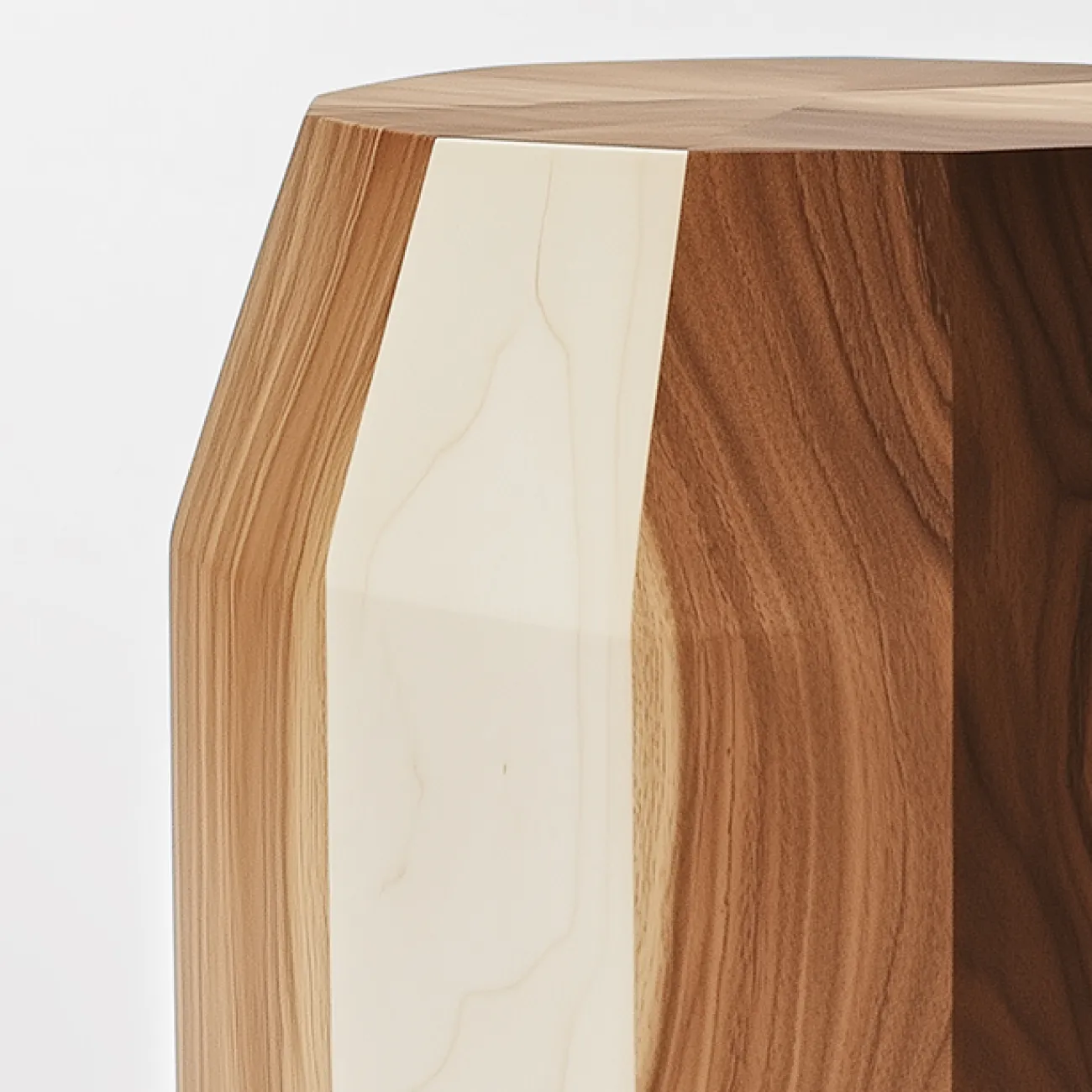 Лаконичная прикроватная тумба Minicum ручной работы из дерева грецкого ореха TB39674-32