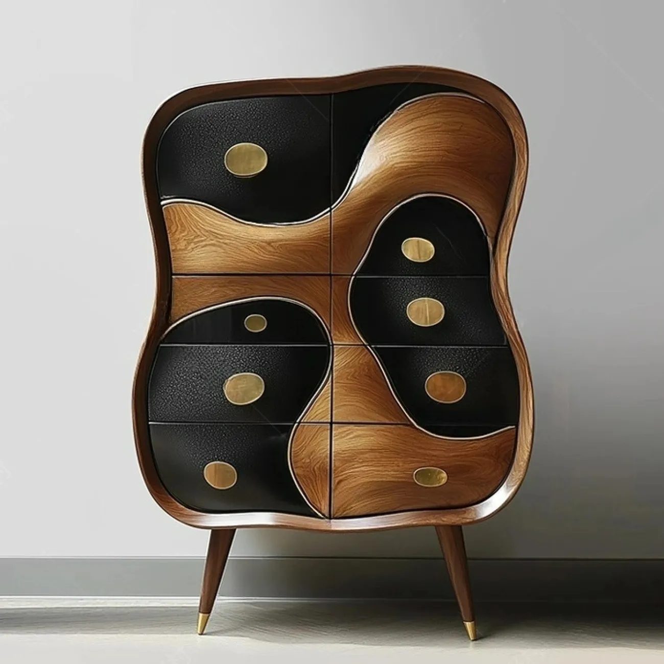 Роскошный резной комод Minicum ручной работы из дерева KD39679-32 Роскошный резной комод Minicum ручной работы из дерева KD39679-32