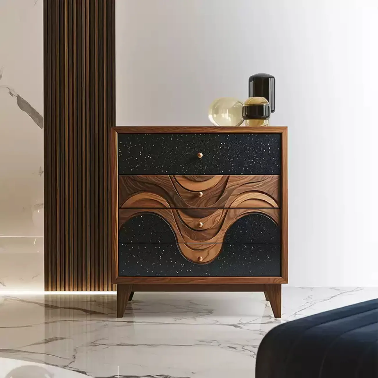 Роскошный резной комод Minicum ручной работы из дерева KD39683-32 Роскошный резной комод Minicum ручной работы из дерева KD39683-32