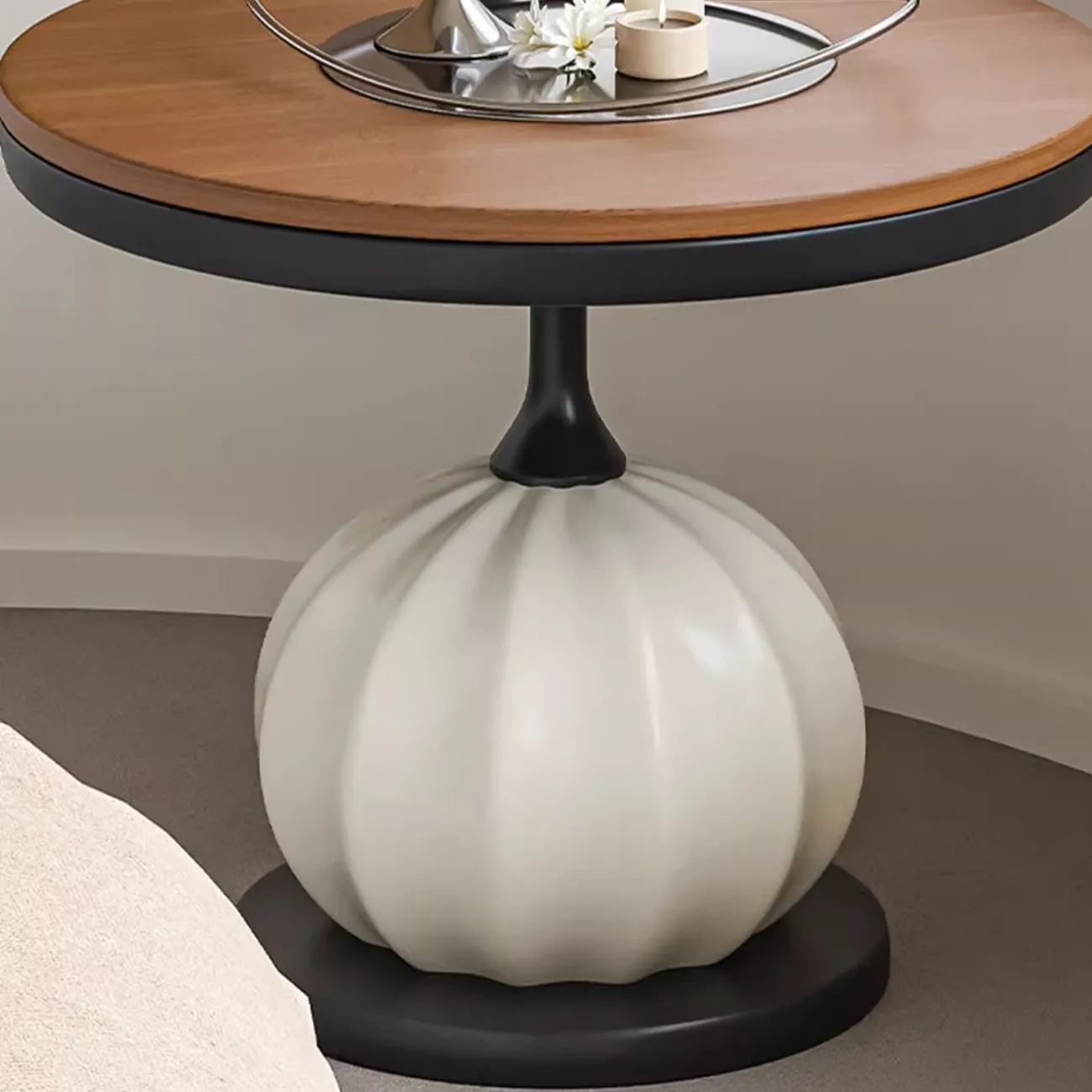 Элегантный журнальный стол Minicum из дерева и металла JS39687-32