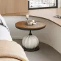 Элегантный журнальный стол Minicum из дерева и металла JS39687-32