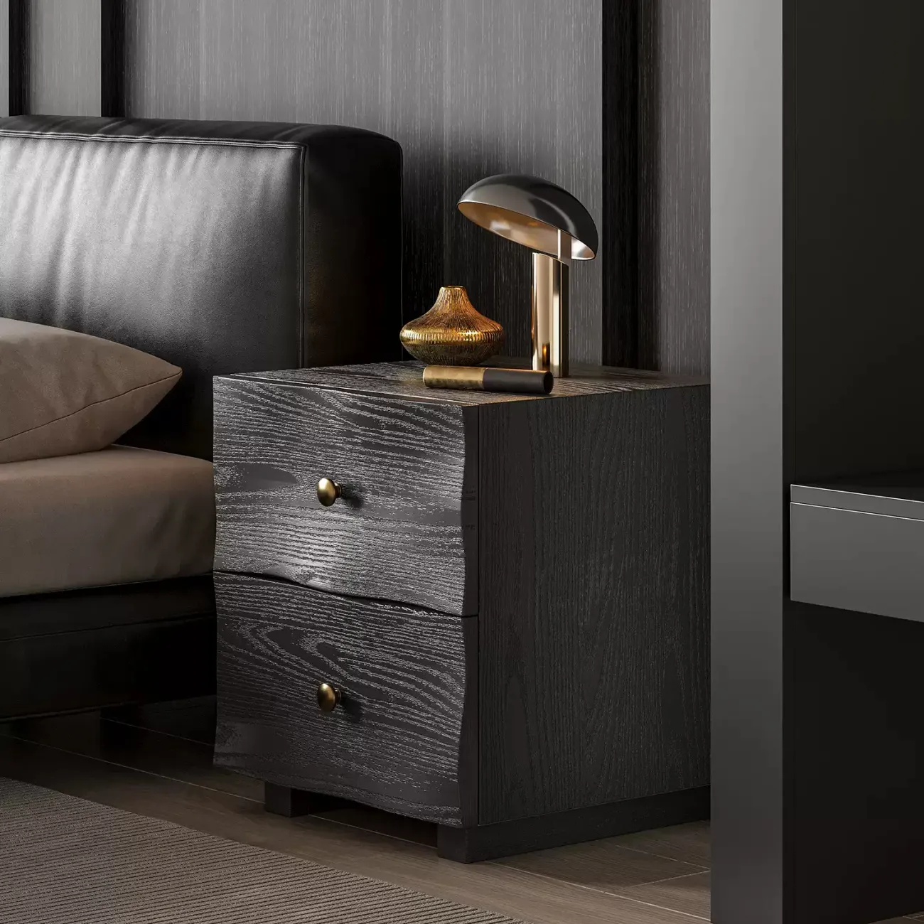 Лаконичная прикроватная тумба Minicum из сосны PT39688-32 Лаконичная прикроватная тумба Minicum из сосны PT39688-32