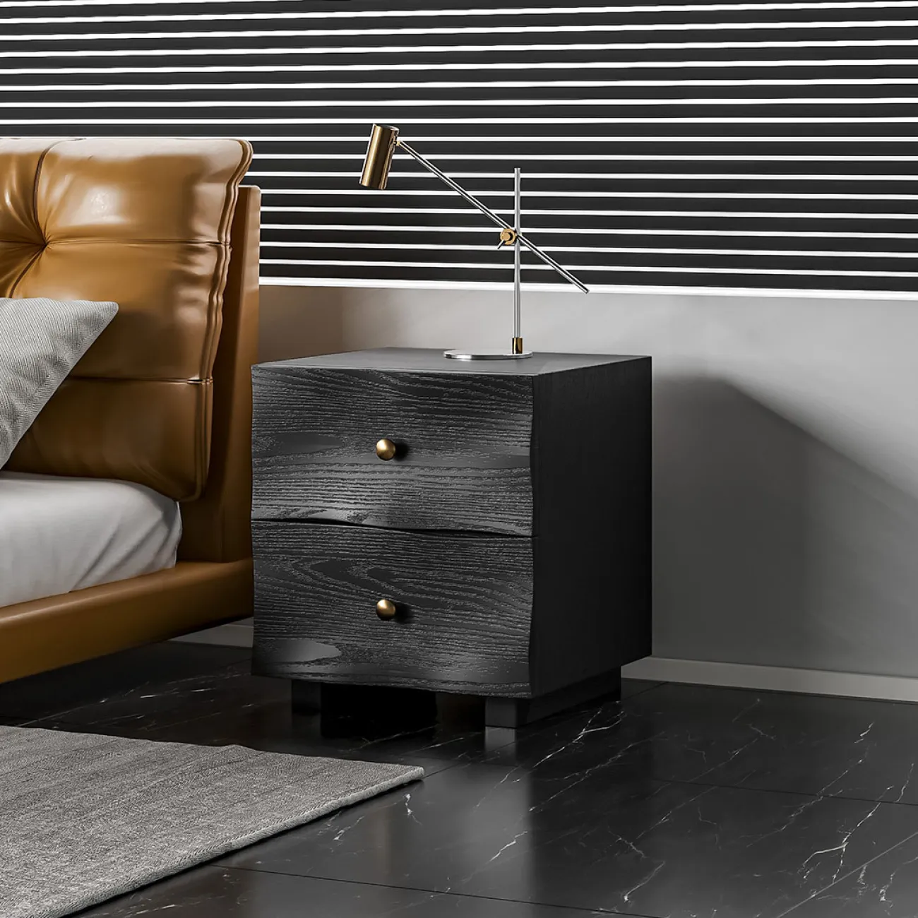 Лаконичная прикроватная тумба Minicum из сосны PT39688-32 Лаконичная прикроватная тумба Minicum из сосны PT39688-32