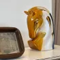 Лаконичная скульптура "Лошадь" от Qiekoo из керамики SK38992-32