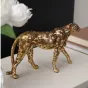 Грациозная статуэтка "Золотой гепард" от Qiekoo из смолы SK39698-32