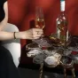 Роскошный журнальный столик Qiekoo из агата JS39699-32