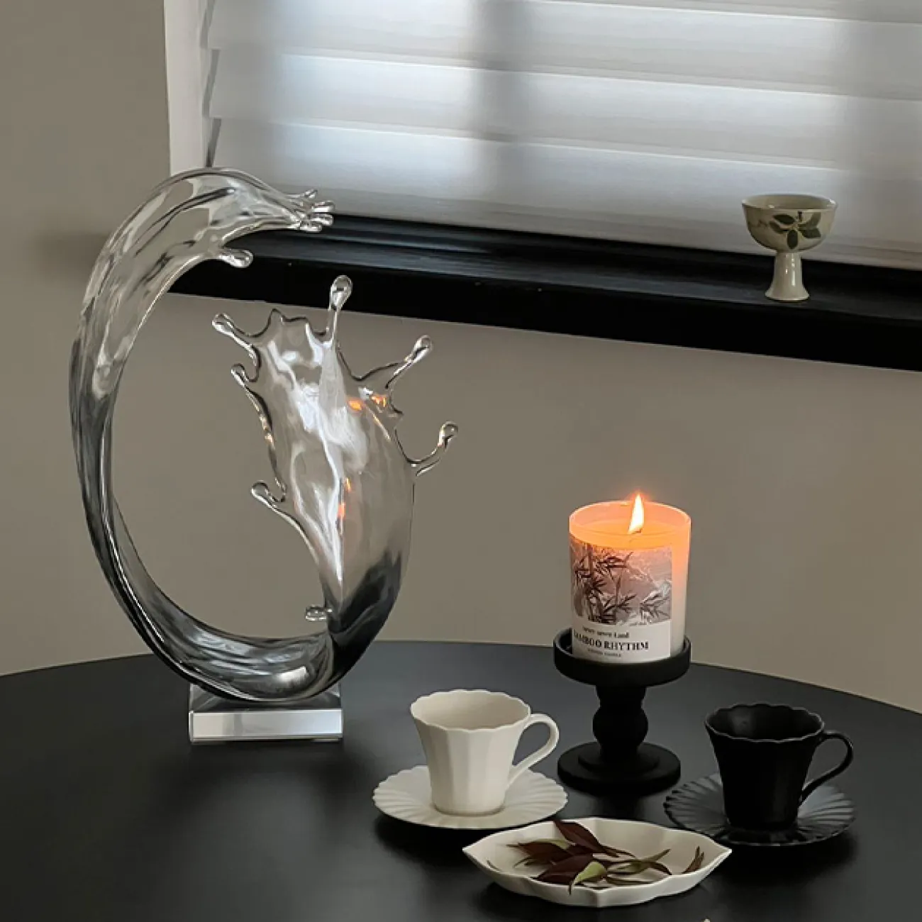 Оригинальная статуэтка "Волна" от Qiekoo из смолы ST39700-32