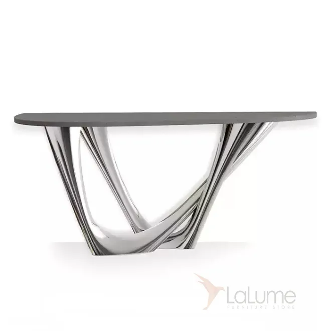 Стильный приставной столик Mozuo из металла и мрамора PS39702-32 Стильный приставной столик Mozuo из металла и мрамора PS39702-32