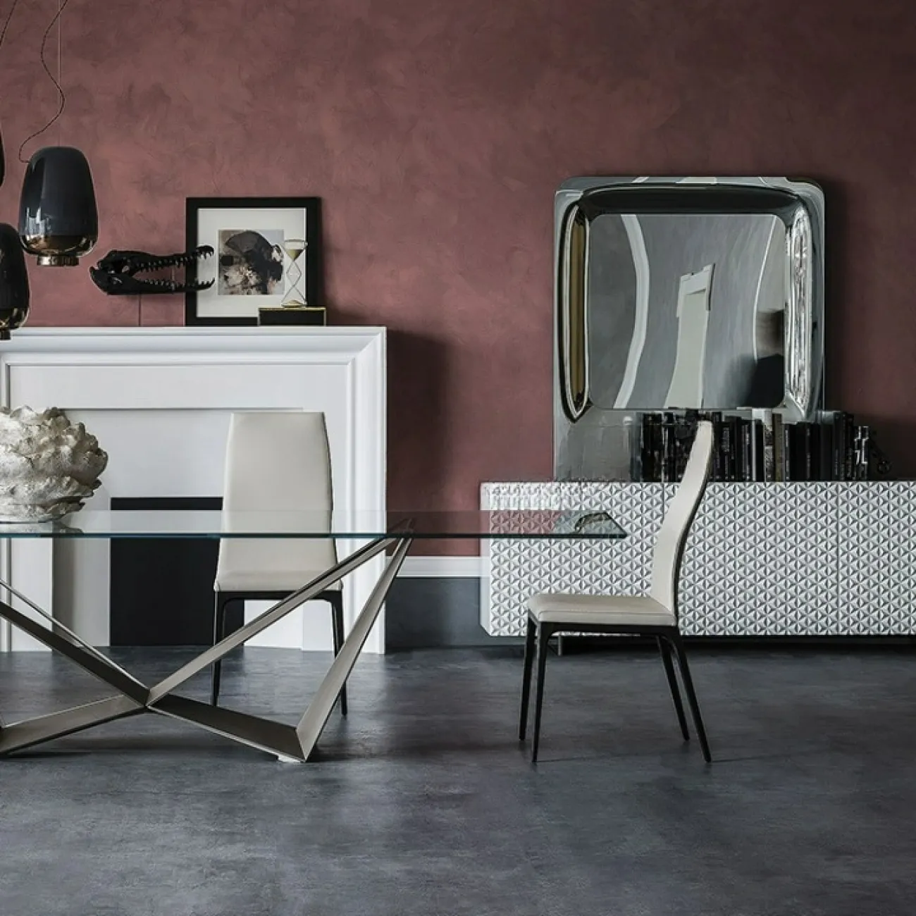 Роскошное зеркало Mozuo из нержавеющей стали ZK39704-32 Роскошное зеркало Mozuo из нержавеющей стали ZK39704-32