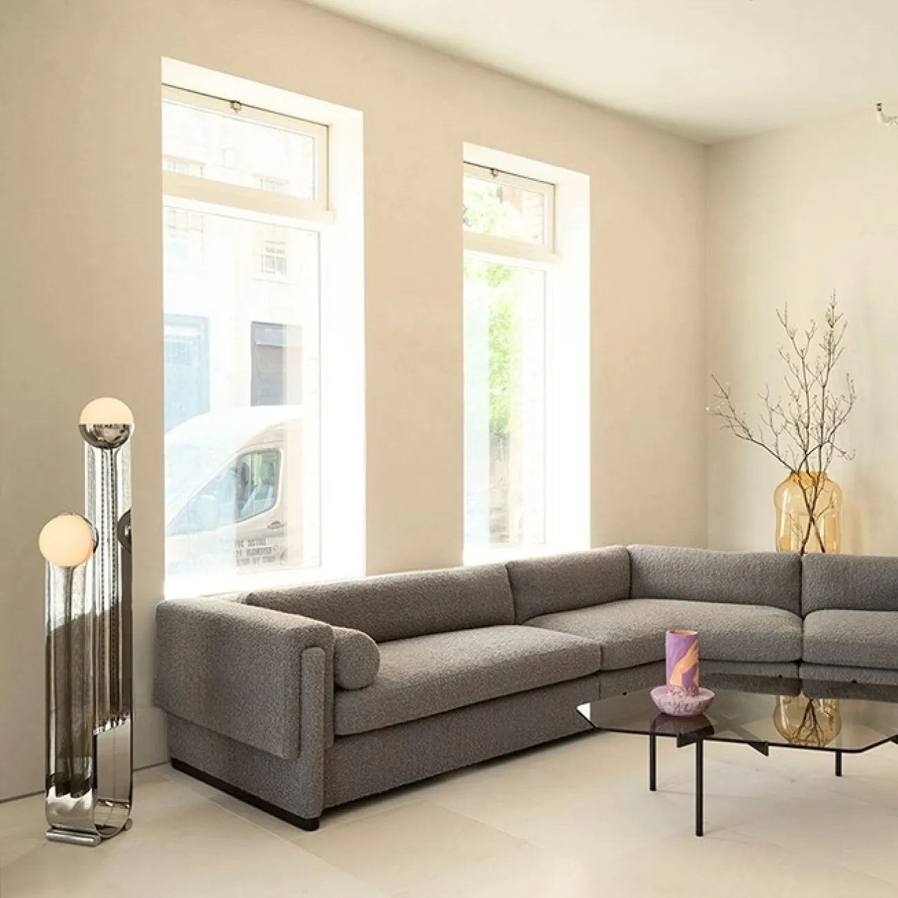 Современный напольный светильник Mozuo из нержавеющей стали NS39710-32