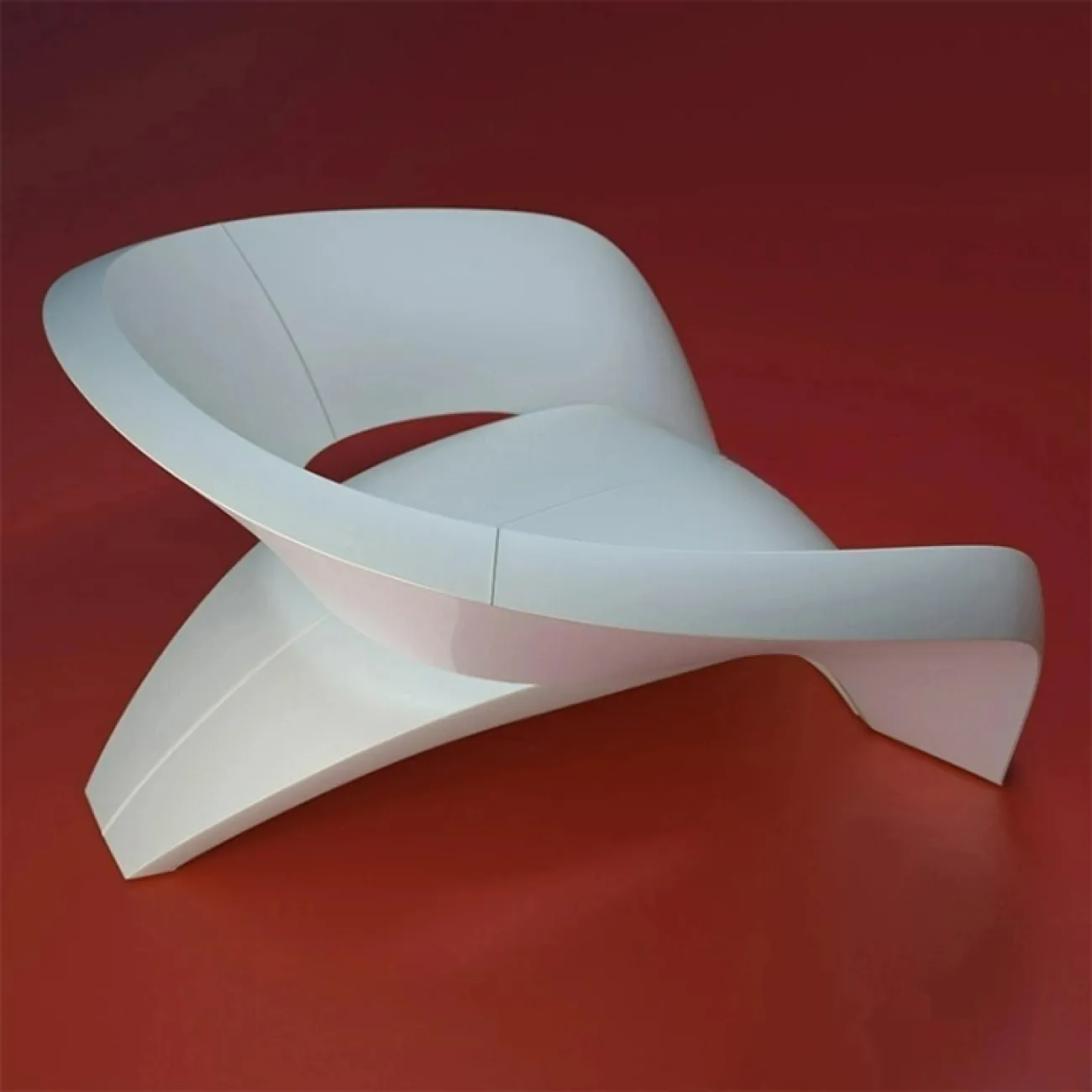 Стильное кресло-шезлонг Mozuo от LaLume с кожаной обивкой KR39714-32