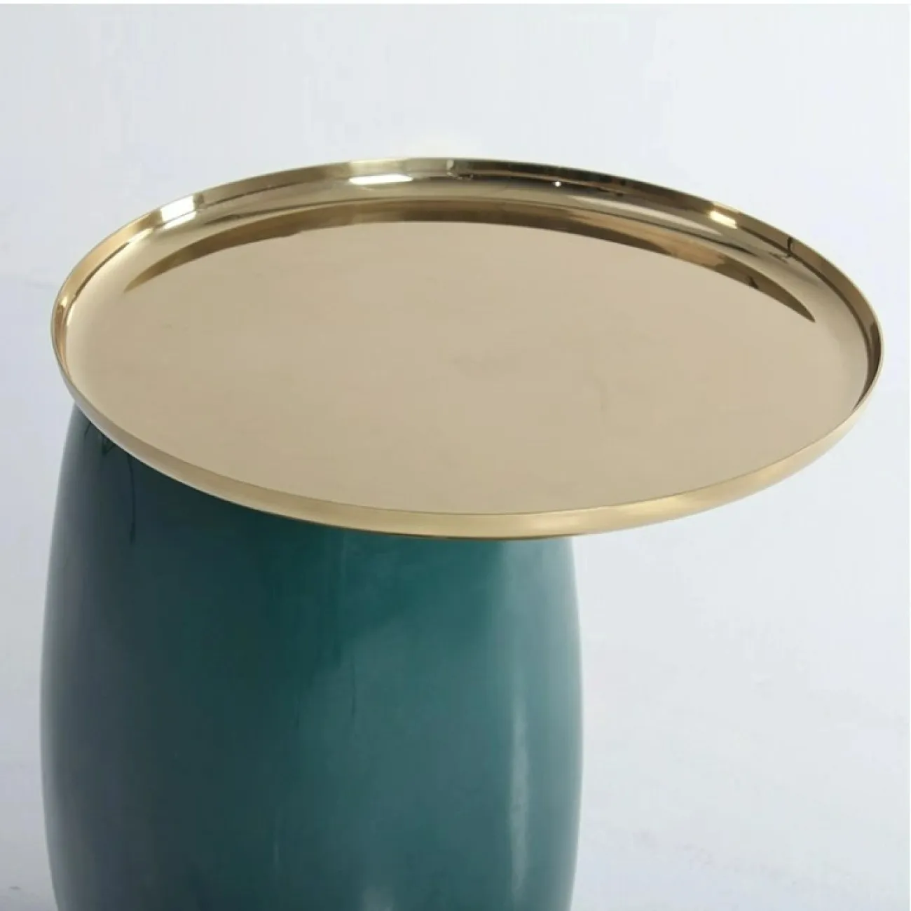 Элегантный журнальный столик Mozuo из дерева и стали JS39715-32